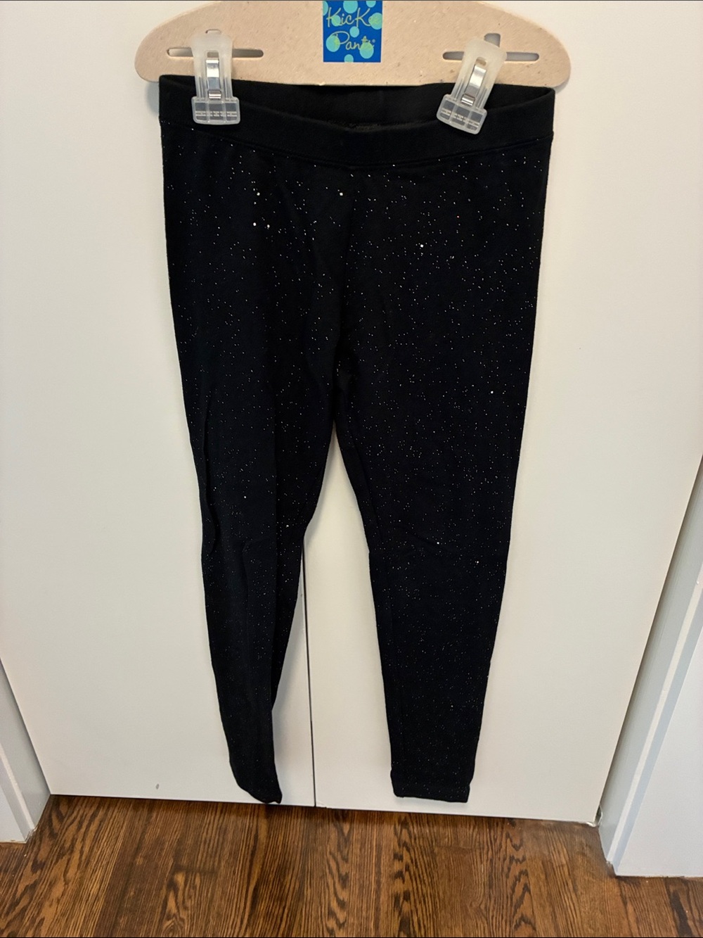 Cat & Jack Kids Sparkle Black Leggings
